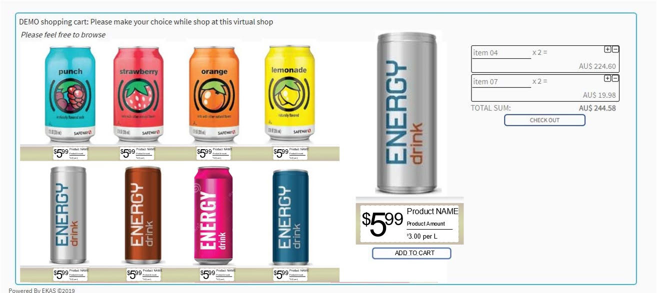 Virtual Shelf screenshot